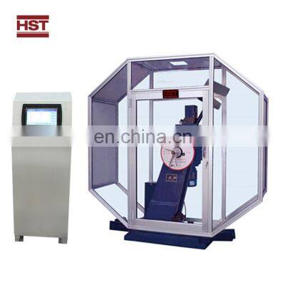 JBS-500C 500J PLC Control Pendulum Impact Testing Machine With Aluminum Alloy Fully Enclosed Protective Cover