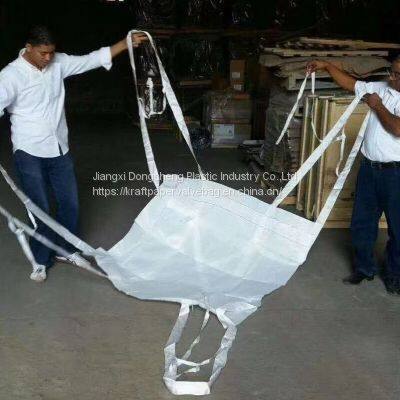 Extra Large Heavy Duty Aluminum Foil Jumbo FIBC Big Plastic Ton Liner Bag photo-2