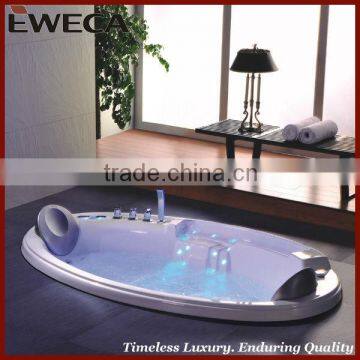 Modern Ellipse Massage Bathtub Oval Bathtub