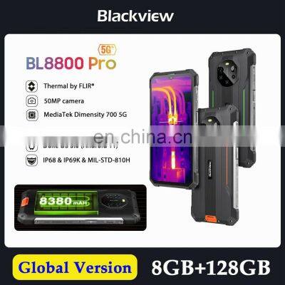 Blackview Bl8800 Pro 5g Rugged Smartphone Thermal Imaging Camera Phone 8380mah Mobile Phones photo-2