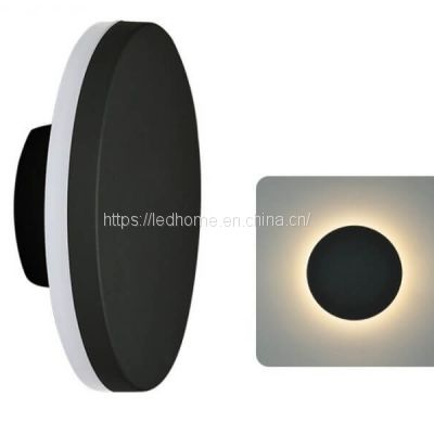 Modern Round LED Outdoor Wall Lights (12W)