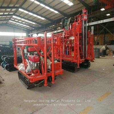 220V / 380V Water Well Drilling Machine / HZ 200 M Mine Borehole Rock Drill Rig photo-3
