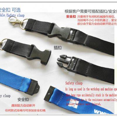 Company OEM Brand Polyester Lanyard and Cardholders With Silk Print or Thermal Transfer Craft photo-5