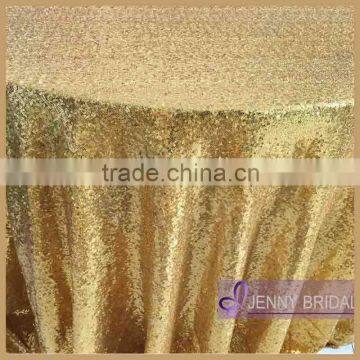 SQN#23 Luxury Wholesale Cheap Round Table Cloths Sequin Table Cloth for Wedding photo-3
