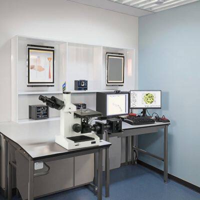 High Quality HST101-BW Trinocular Inverted Metallography Microscope photo-2