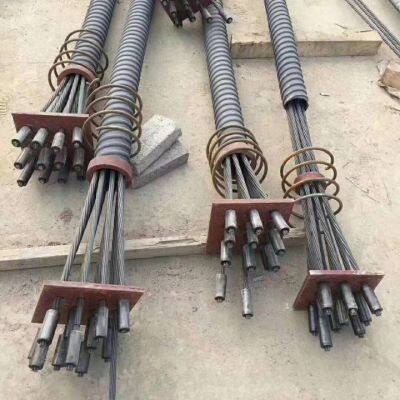 Преднапряжённые пластиковые гофрированные трубы, поставляемые производителями из Хубэя, преднапряжённые гофрированные трубы для мостов, утолщённые ПЭ пластиковые гофрированные трубы