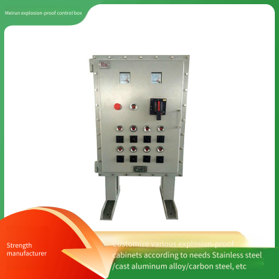 Meirun Increased-safety Explosion-proof Control Box With Complete Certificates and Guaranteed After-sales Service. Vertical Flameproof Box, Safe and Reliable photo-2