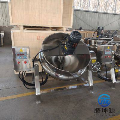 Automatic Stirring Jacketed Kettle for Syrup Melting, Sugar Melting and Coating
