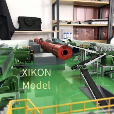 Custom-made Sand Table Models for Mining Equipment; Production of Industrial Sand Table Models
