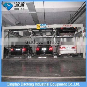 mechanical vertical-horizontal multi layer car parking lift system