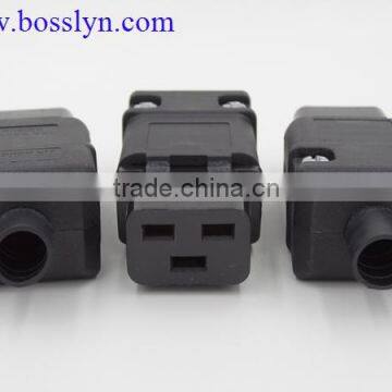 Practical Cost-effective IEC 320 C20 Power Adapter Male Plug Rewirable Female Connector Socket photo-2