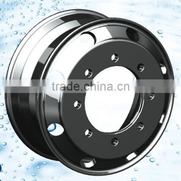 semi- truck wheel rims hot sales in American market