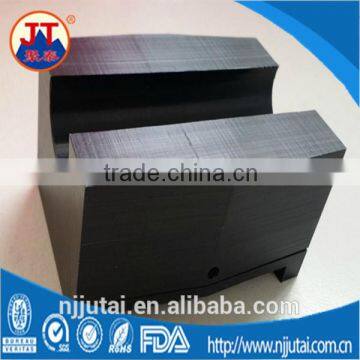OEM CNC machining black sliding UHMWPE block