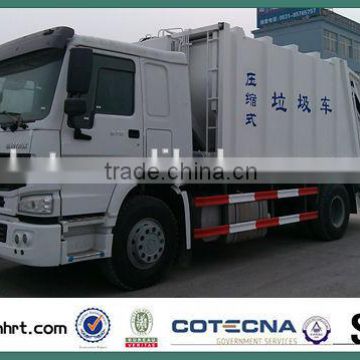 Small Compressed Garbage truck