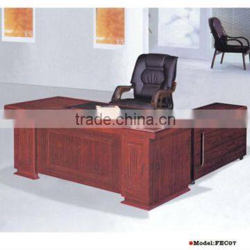 modern luxury solid wooden office table design