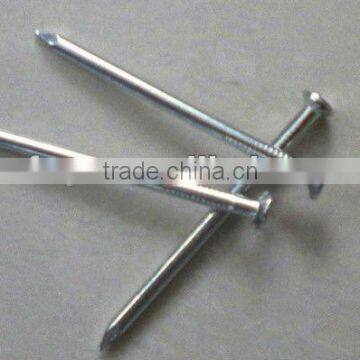 polished carbon steel common nails with smooth shank
