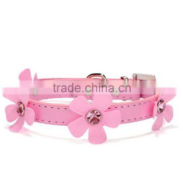 Wholesale Dog Chain Pet Supplies Acrylic Sunflower Dog Collars photo-6