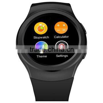 NO.1 G3 Bluetooth Smart Watch Phone Full Round Circle Wrist Smartwatch MTK2502 SIM TF Card Fitness Tracker for IOS Android Phone photo-5