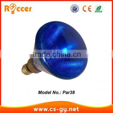 PAR38 e27 base blue halogen par lamps