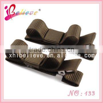 Kids Hair Accessories Grosgrain Handmade Flat Materials Hair Clips photo-6