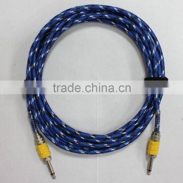 Instrument Guitar Cable 6.35 Gold Nickle Plated Connector photo-4