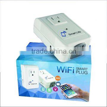 High Quality Universal Wall Socket Wifi Outlet, Smart Wifi Power Plug Socket photo-3