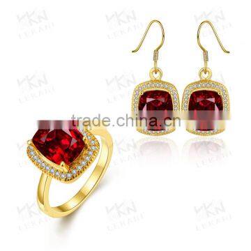 High Quality fashion Jewelry 18K Gold Plating Jewelry Set