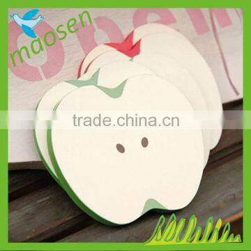 Erasable silicone memo pad apple memo pad promotion note book for bank