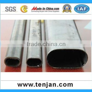 carbon or alloy oval shaped steel tube standard sizes