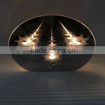 2016 infinity light round shape tealight candle holder