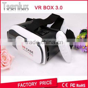 Best selling VR box 3.0 3d Virtual Reality Helmet Video Glasses Oculus Rift for Smartphone 4.7-6 inch