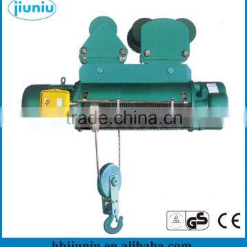 12v electric hoist crane 2 tons, electric elevator wire rope hoist