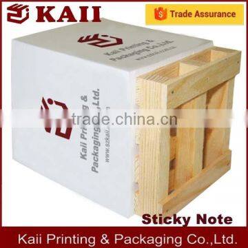 colourful creative writing sticky note with wooden pallet manufacturer reliable supplier low price