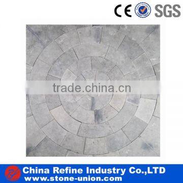 square bluestone paving