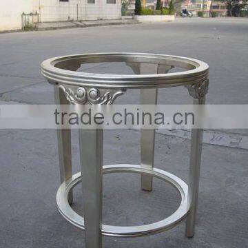 Gold silver wooden coffee table C1029