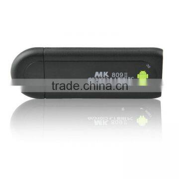 MK809 II+RC12 Android 4.4.2 Mini PC TV Dongle Rockchip RK3066 A9 Dual core 1GB RAM 8GB Bluetooth MK809II 3D TV Box
