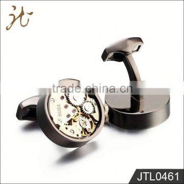 Elegance Watch Mechanism Cufflinks for man