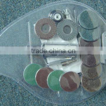 Sanding pads/Abrasive disc tools set