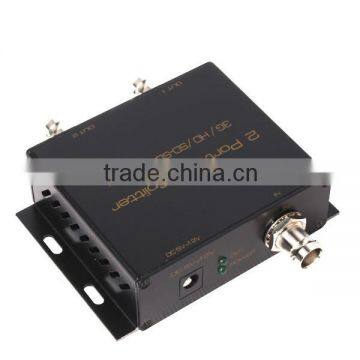 HD-SDI Signal Splitter 1x2 ,support SD/HD/3G Signal photo-2