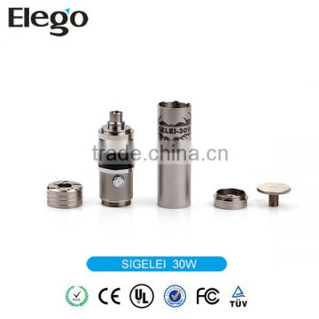 Newest&Hottest Ecig Mod SIGELEI 30W Mod 30W 18650 Battery Type