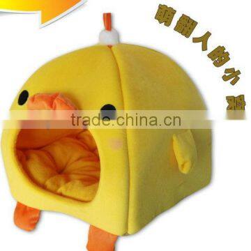 Yellow Duck Folding Dog House Bed