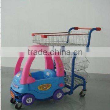 Hot Style children Shopping Trolley/children Shopping Cart in supermarket