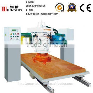 Single head automatic artificial corian stone polishing machine