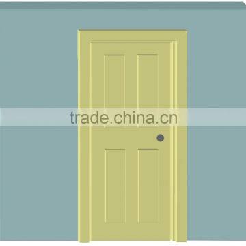 Cheap Interior MDF Wooden Door Price / PVC Doors