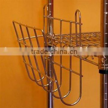 Accessories for Wire Shelving -basket holder