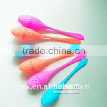 Transparent silicone tea filter