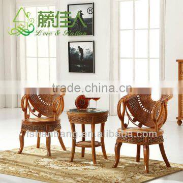 Designer 2 Cane Conservatory Chairs And Table photo-2