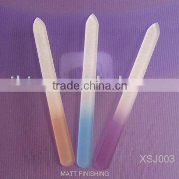 Multicolor beauty glass nail files wholesale