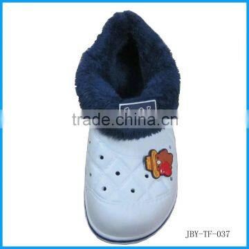 Lovely kids winter clog with warm lining