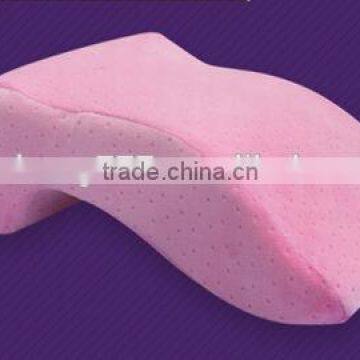 PTP004 100% Polyurethane Visco Elastic Foldable Portable Memory Foam Camping Pillow Memory Foam Office Desk Pillow